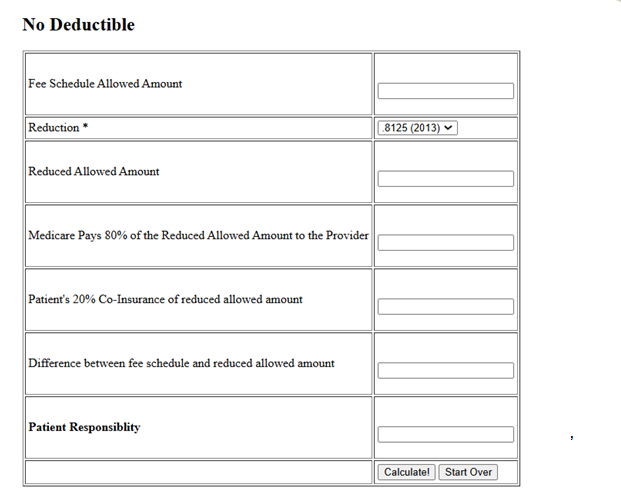 Psych Services Calculator